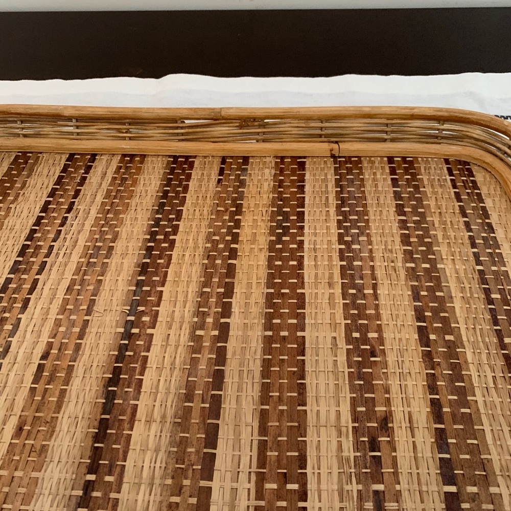 Wicker Rattan Tray - Picture 4 of 4